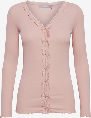 Fransa Knit cardigan in Pink: front