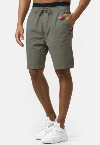 INDICODE JEANS Regular Broek 'Kelowna' in Groen