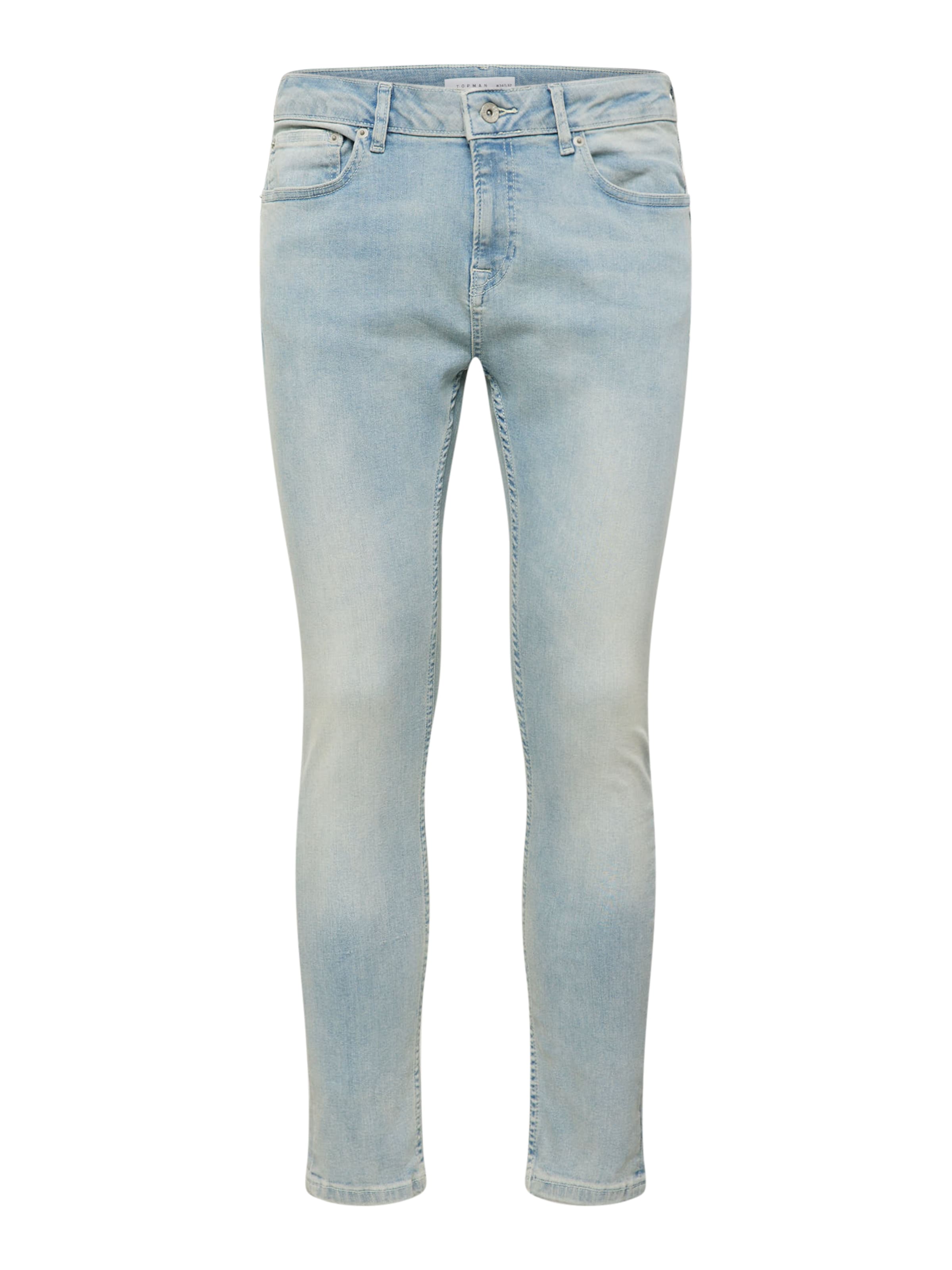 TOPMAN Regularen Kavbojke | modra barva: sprednja stran