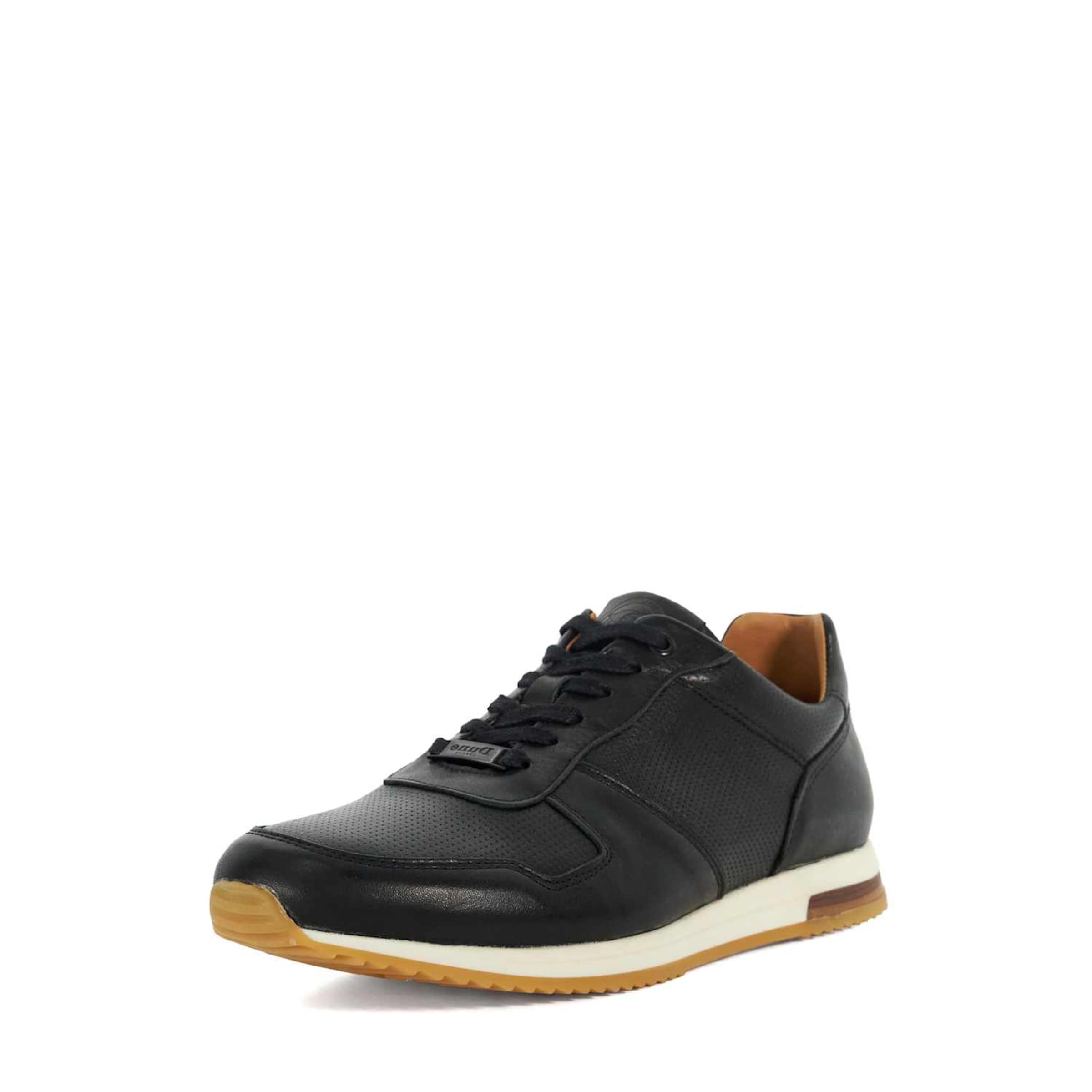 Dune LONDON Sneakers laag 'Trilogy' in Zwart: voorkant