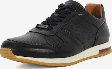 Dune LONDON Sneakers laag 'Trilogy' in Zwart: voorkant