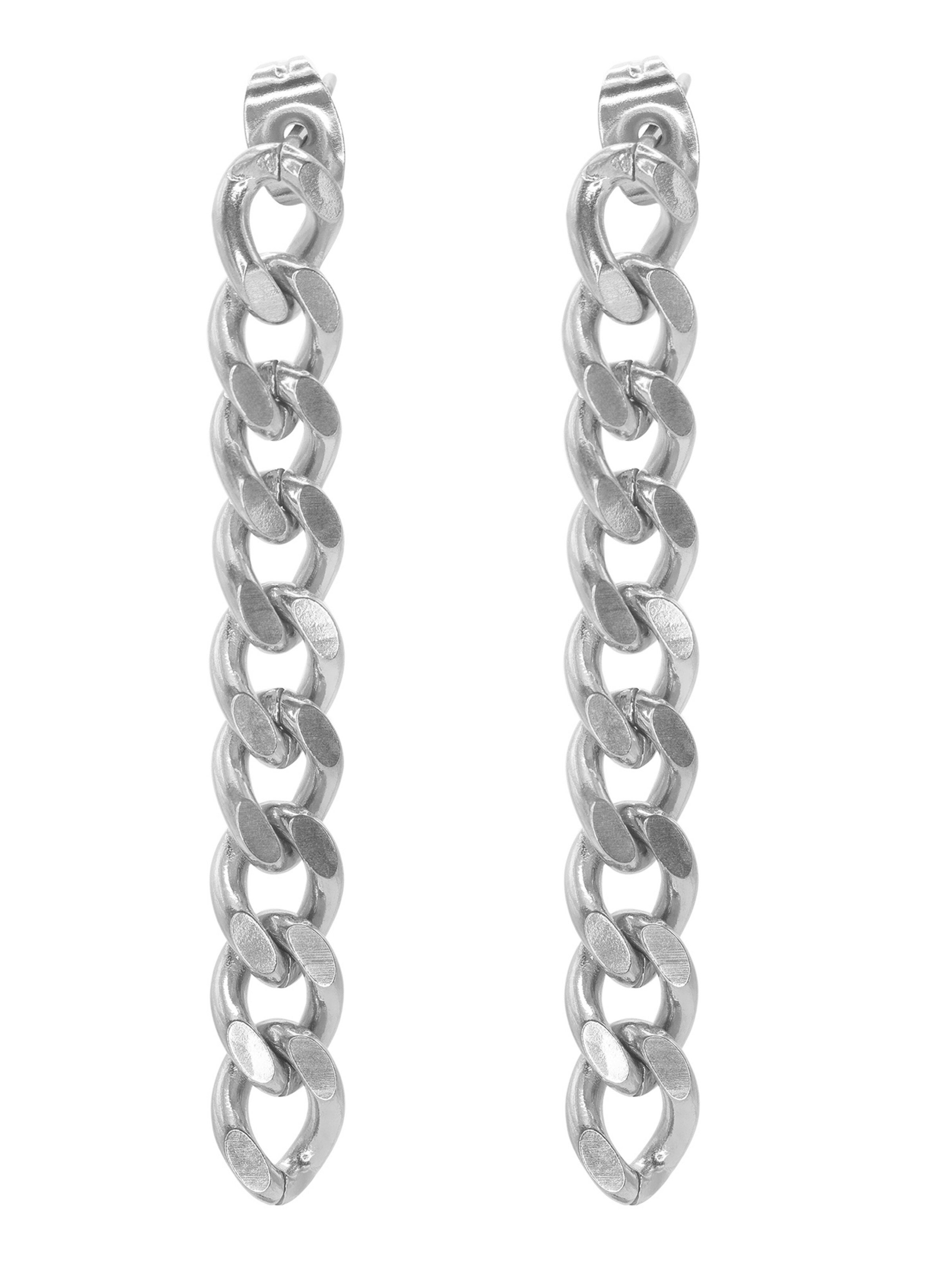 Heideman Earring 'Elano' in Silver: front