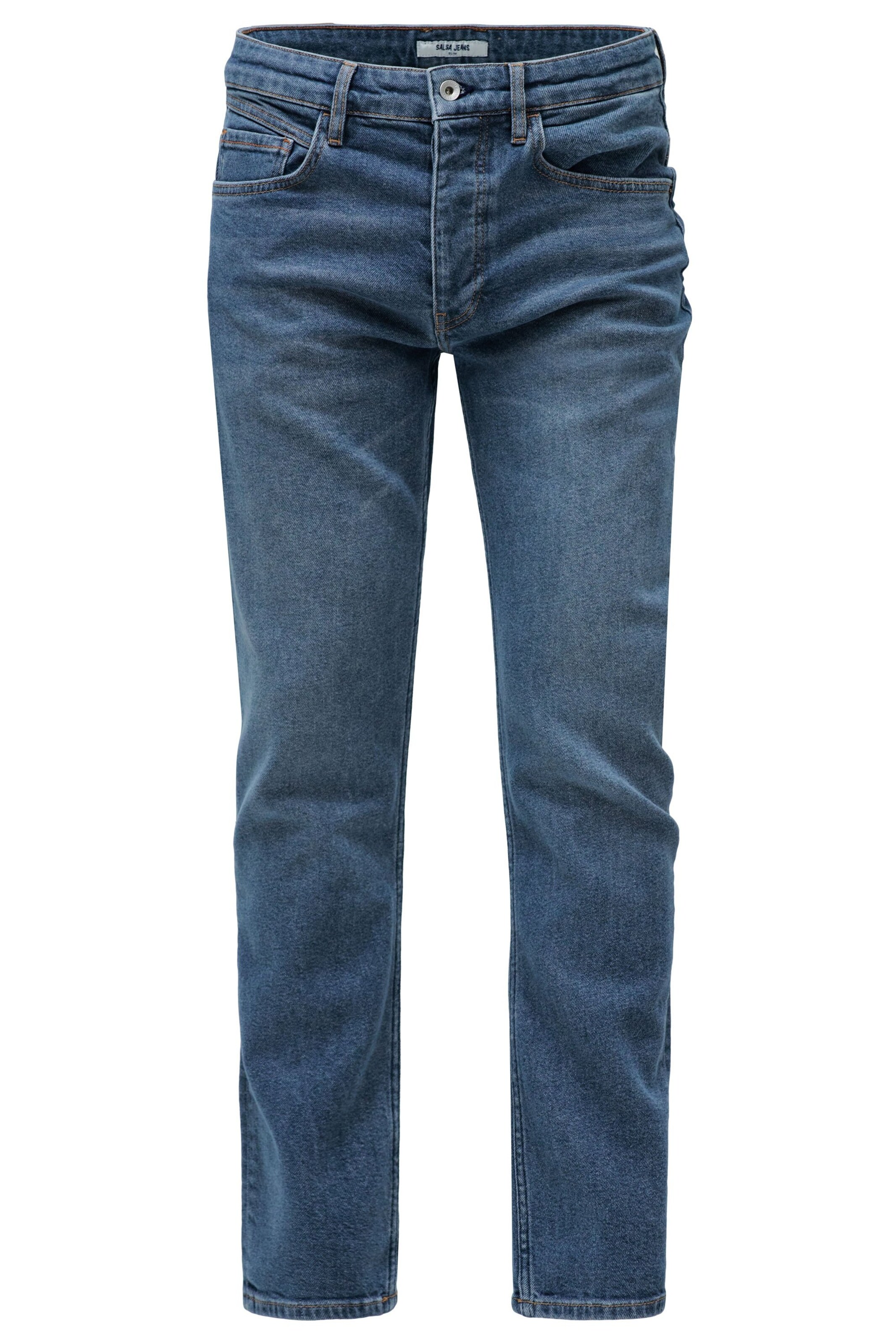 Salsa Jeans Slimfit Jeans in Blau: Vorderseite