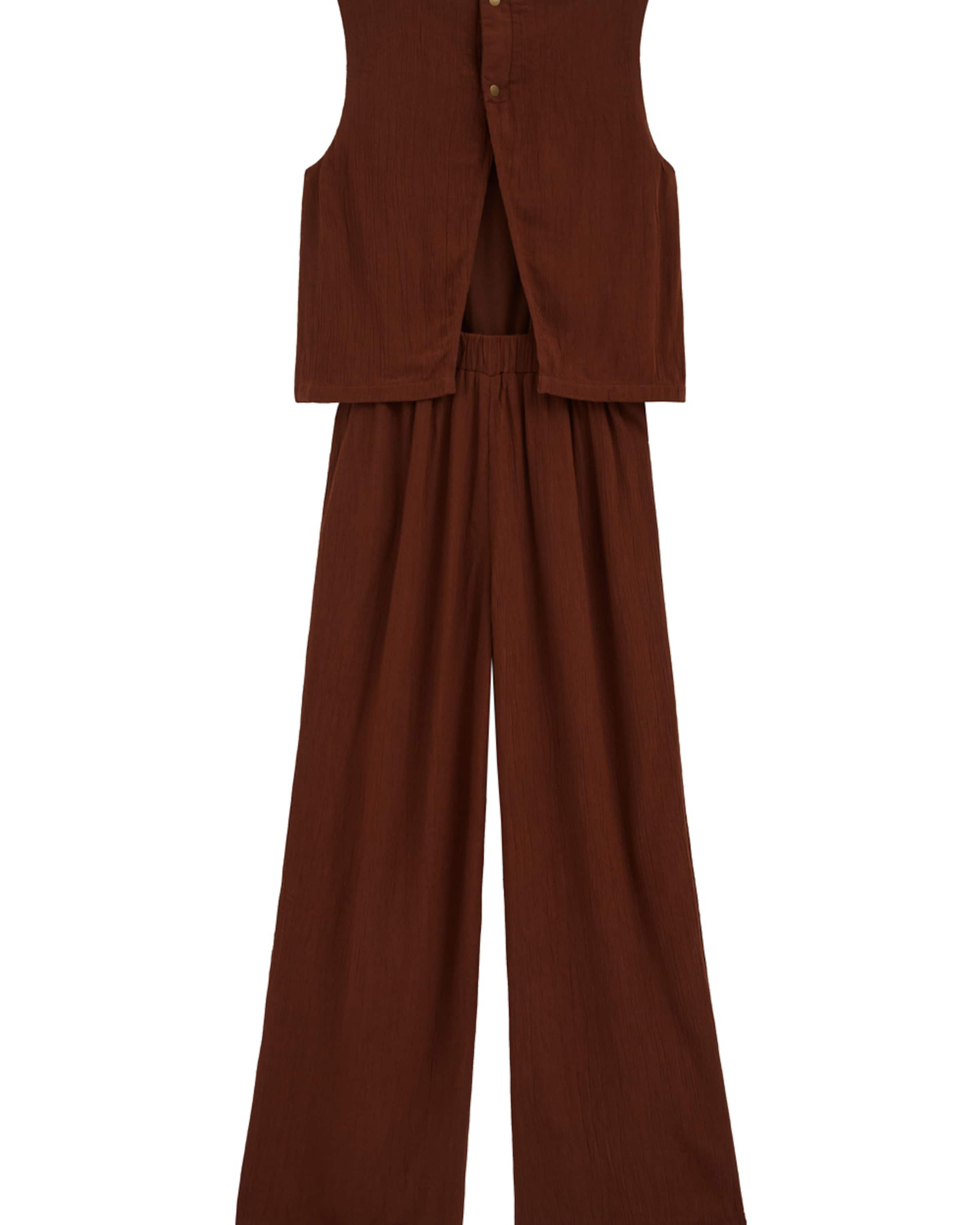 WE Fashion Overall σε καφέ