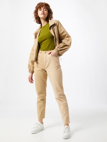 Missguided Tapered Hose in Beige