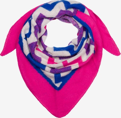 styleBREAKER Tuch 'Web Dreiecktuch Zick-Zack' in One Size in pink, Produktansicht