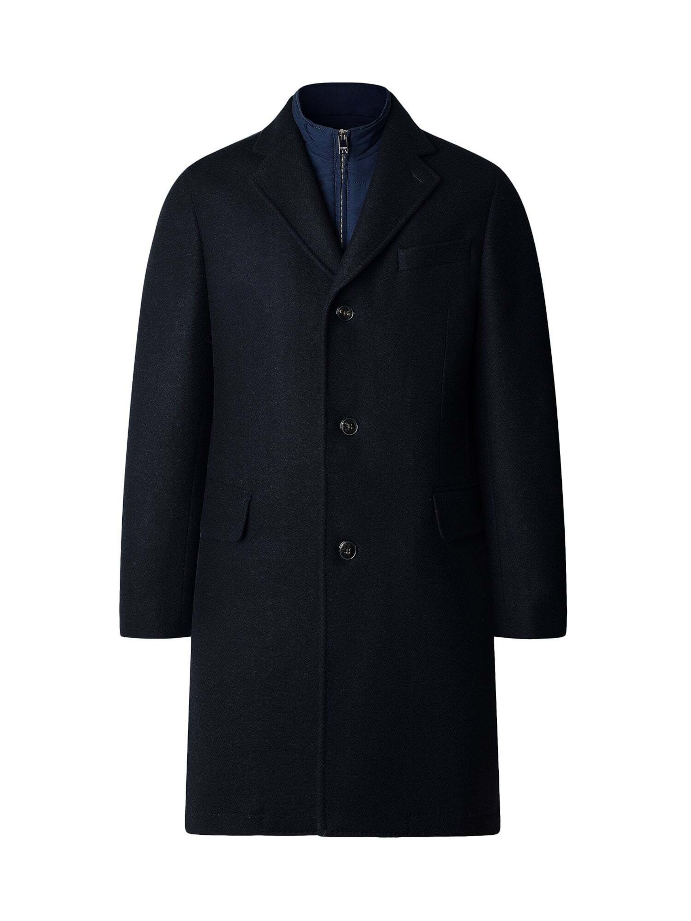 Cappotto di mezza stagione di Hackett London in blu: frontale