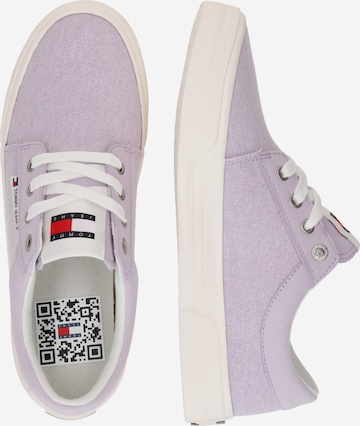 Tommy Jeans Platform trainers in Purple