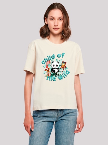 F4NT4STIC Oversized shirt in Beige: front
