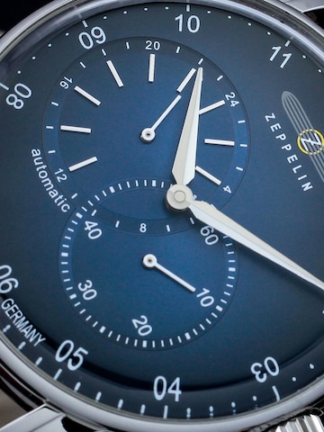 Zeppelin Analog watch 'New Captain's Line' in Brown