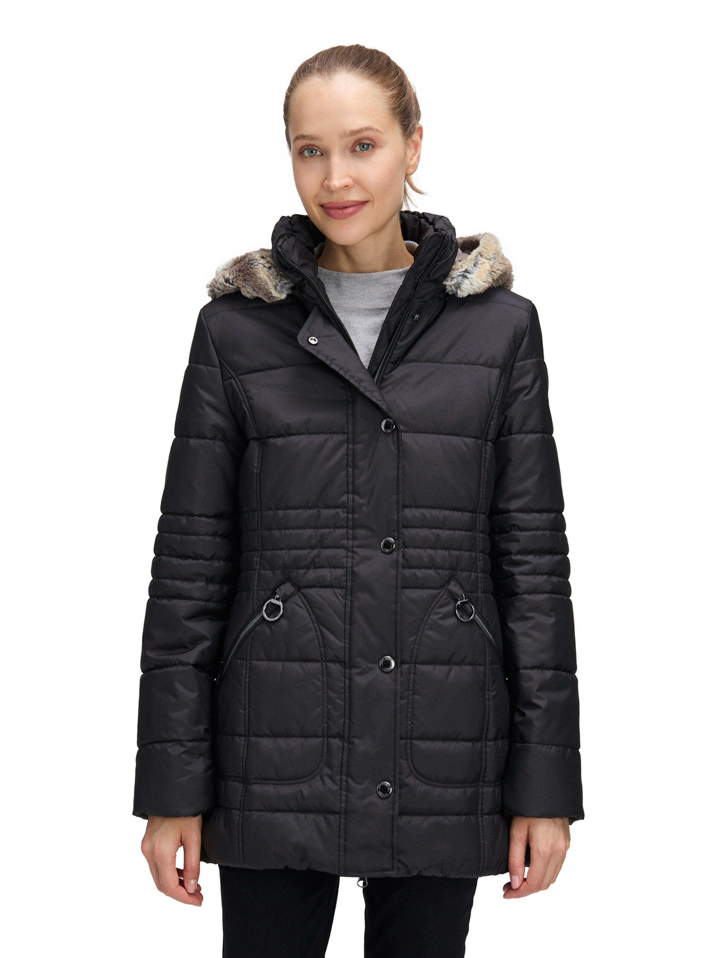 Giacca invernale di Betty Barclay in nero: frontale