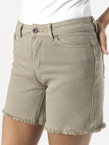 KOROSHI - Slimfit Calças de ganga em verde: frente