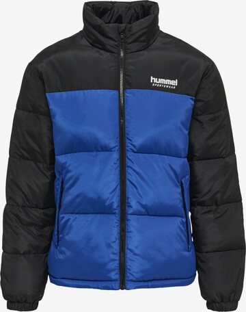 Hummel Between-Season Jacket 'Nicky' in Blue: front