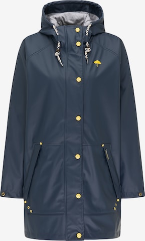 Schmuddelwedda Raincoat in Blue: front