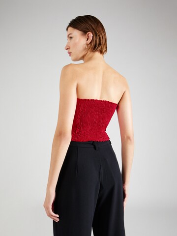 Guido Maria Kretschmer Women Top 'Thea' in Red: back