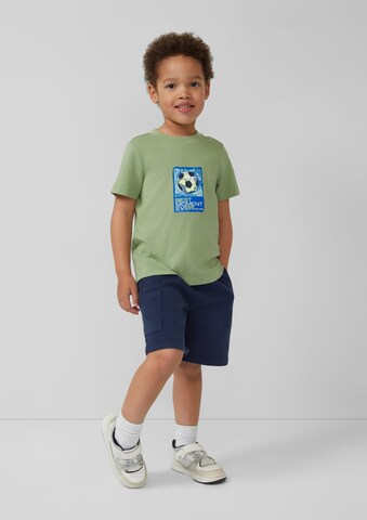 Wide Leg Pantalon s.Oliver en bleu