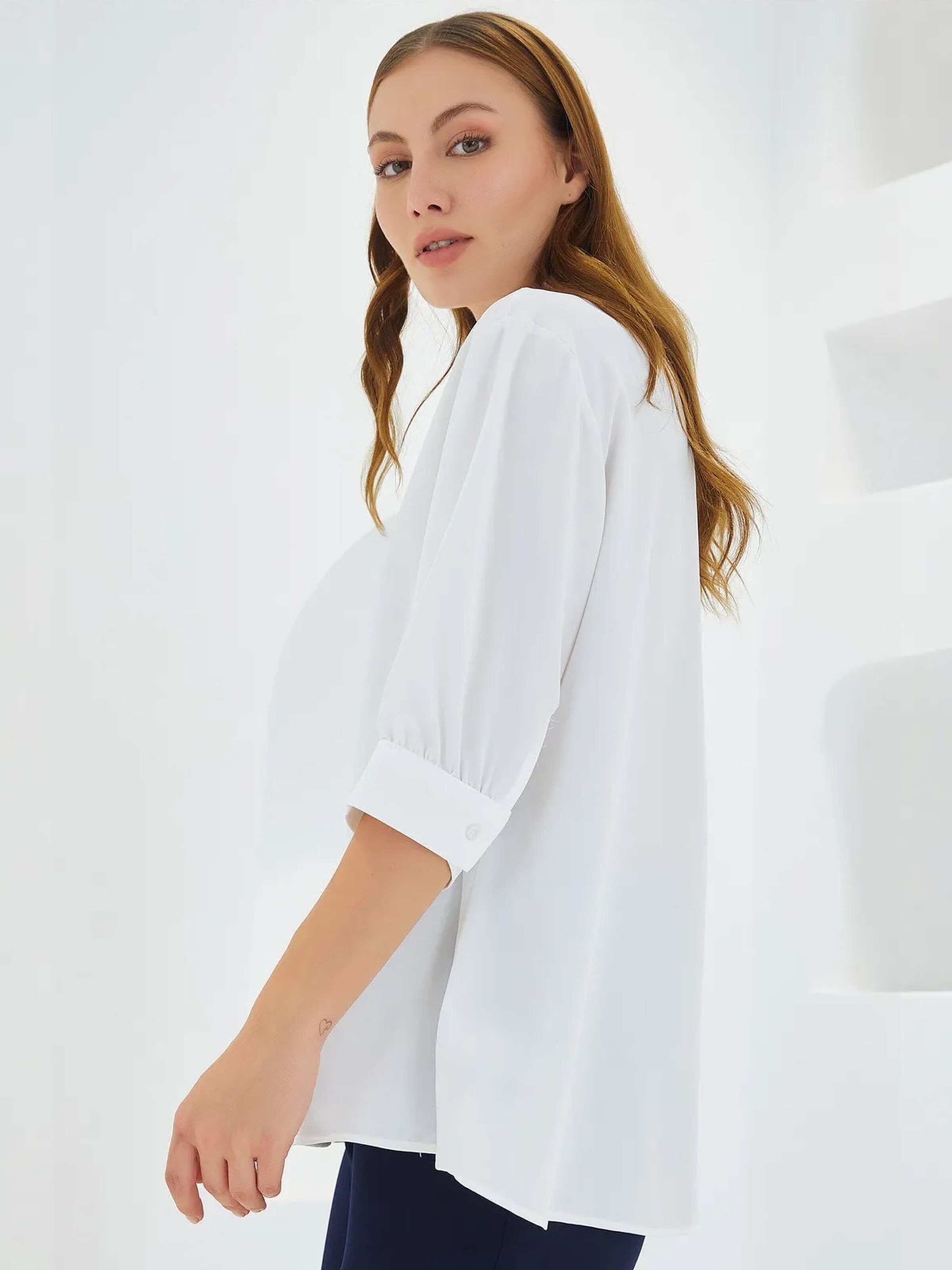 Bigdart - Blusa em branco