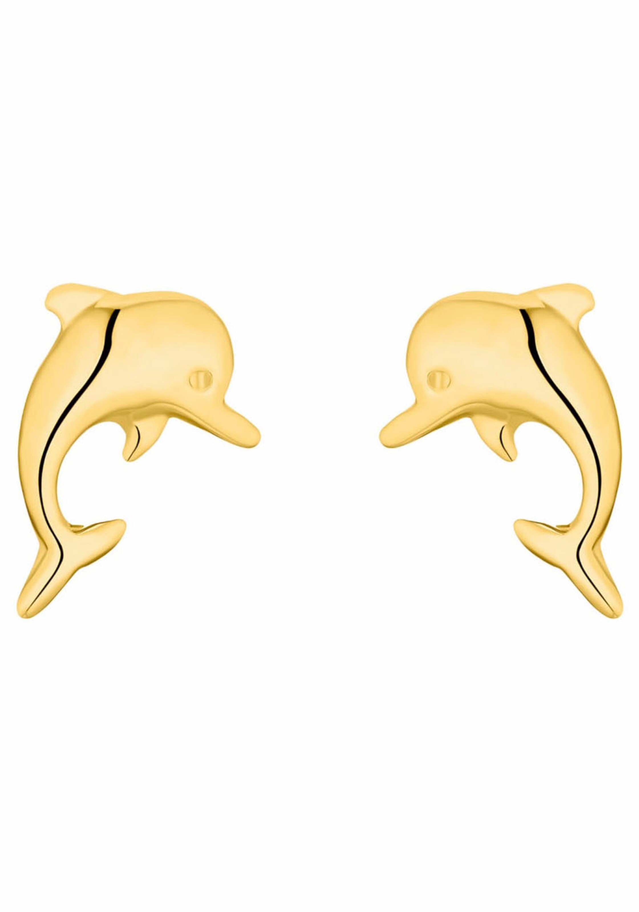 AMOR Ohrringe in Gold: Vorderseite