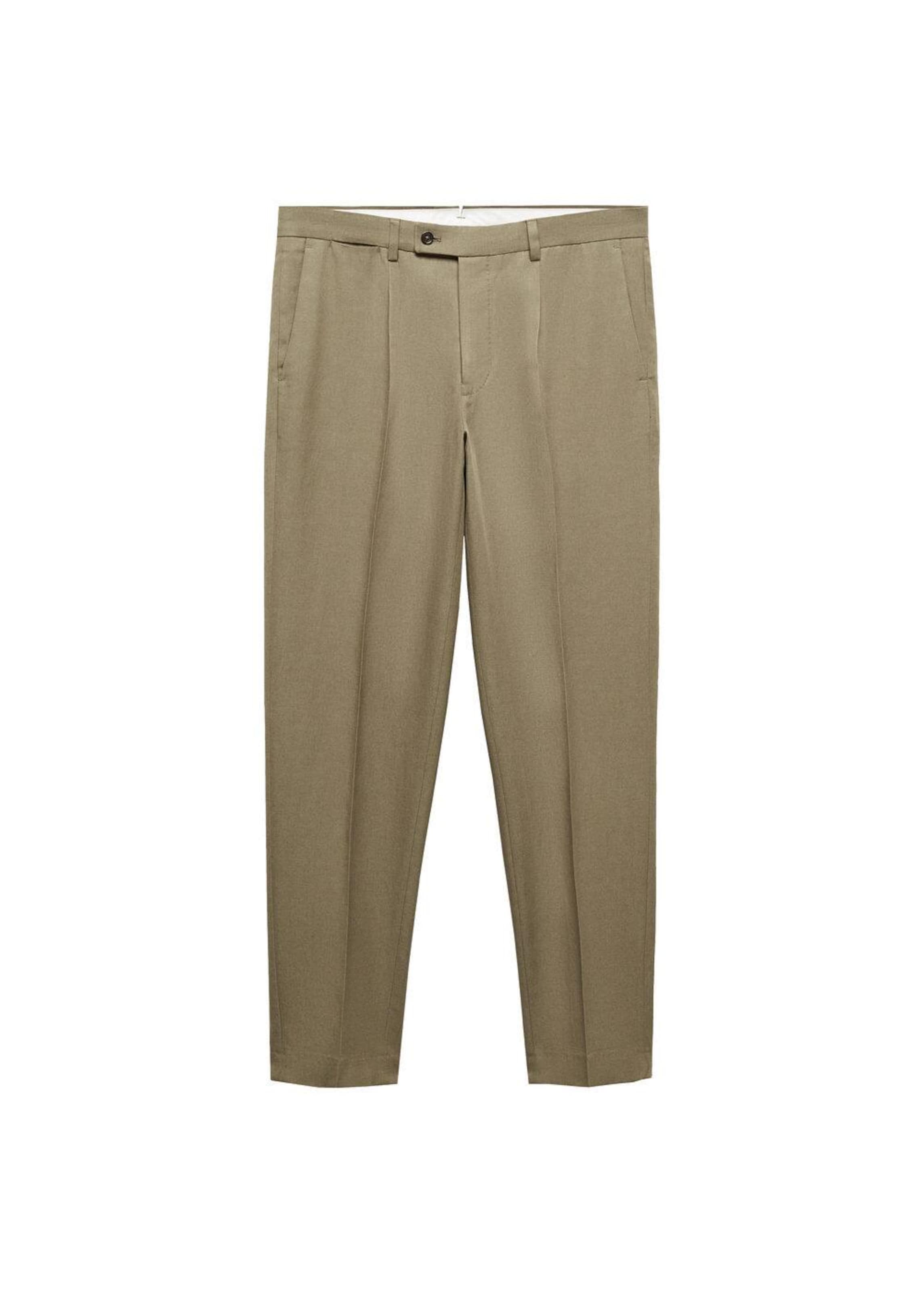 MANGO MAN Панталон с ръб 'Amalfip' в маслина, Преглед на продукта