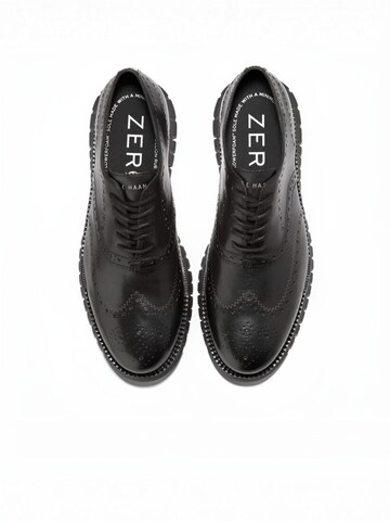 Cole Haan Schnürschuh 'ZG RMSTD WINGTIP OX' in Schwarz