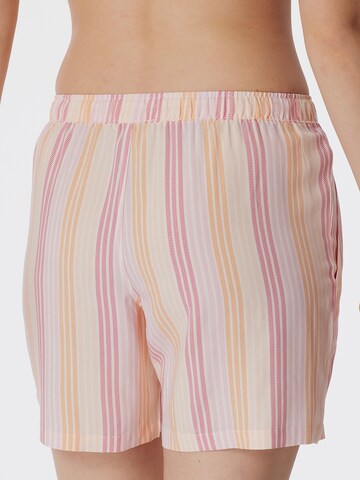 Pantalon de pyjama ' Mix+Relax ' SCHIESSER en orange