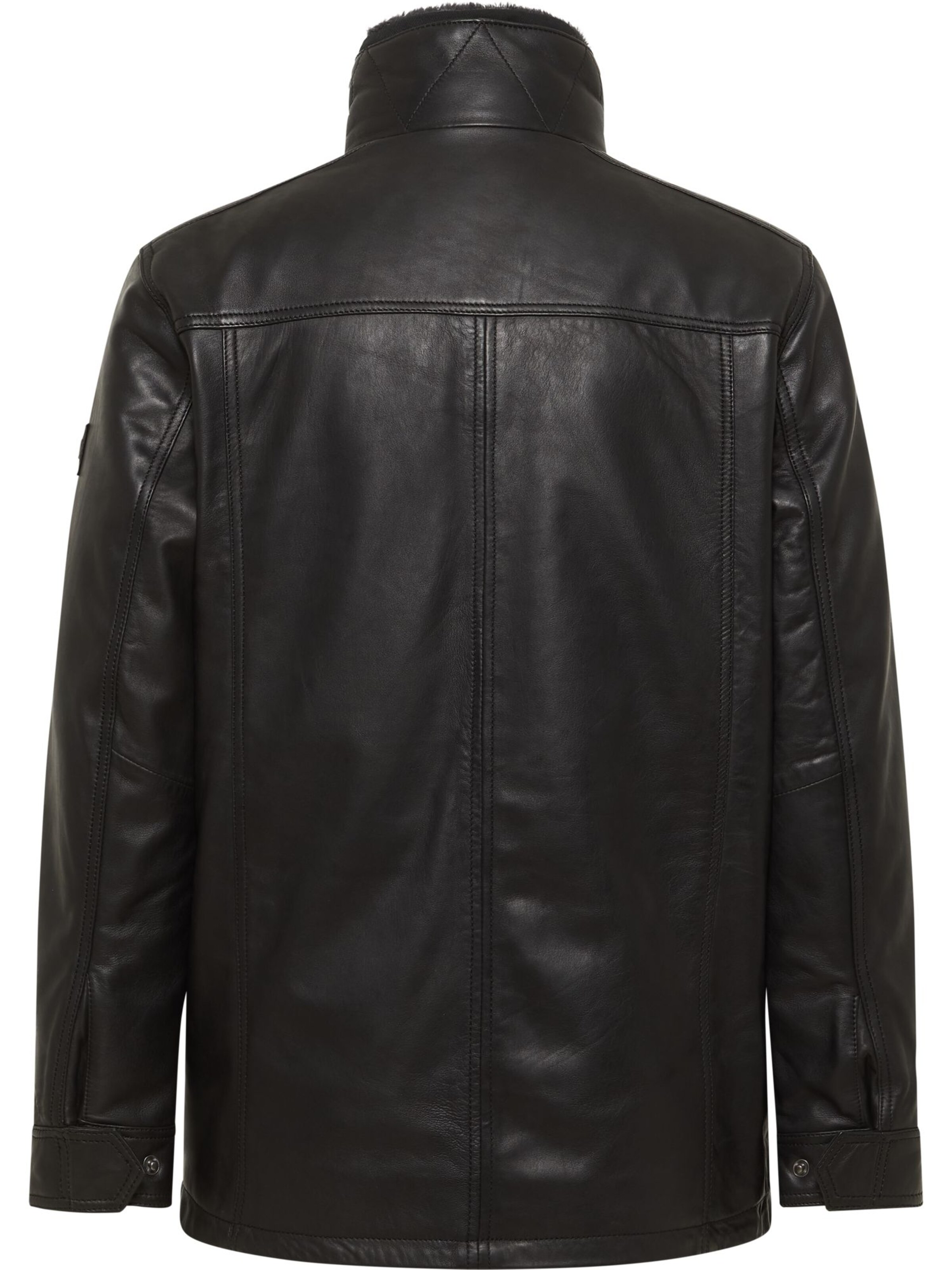 Bruno Banani Between-season jacket ' KEFF ' in Black