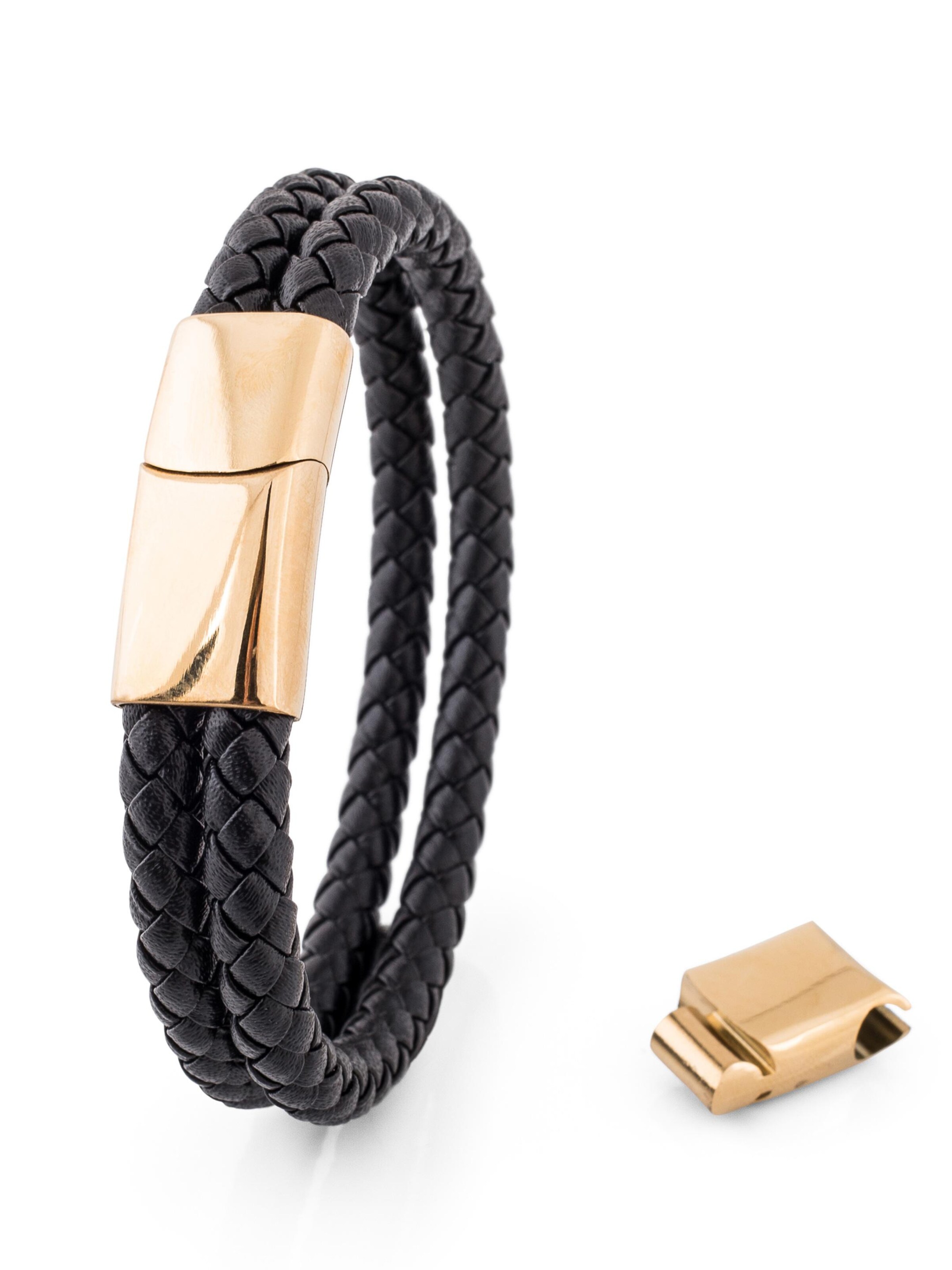 Akitsune Bracelet 'Simplicitas' in Gold: front