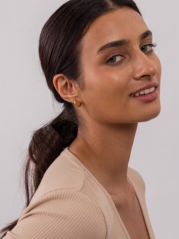 Boucles d'oreilles 'Brave' PURELEI en or : devant
