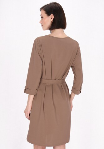 usha BLACK LABEL Платье 'Classic Look' в Бежевый
