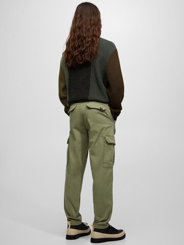 Tapered Pantaloni cargo di Pull&Bear in verde