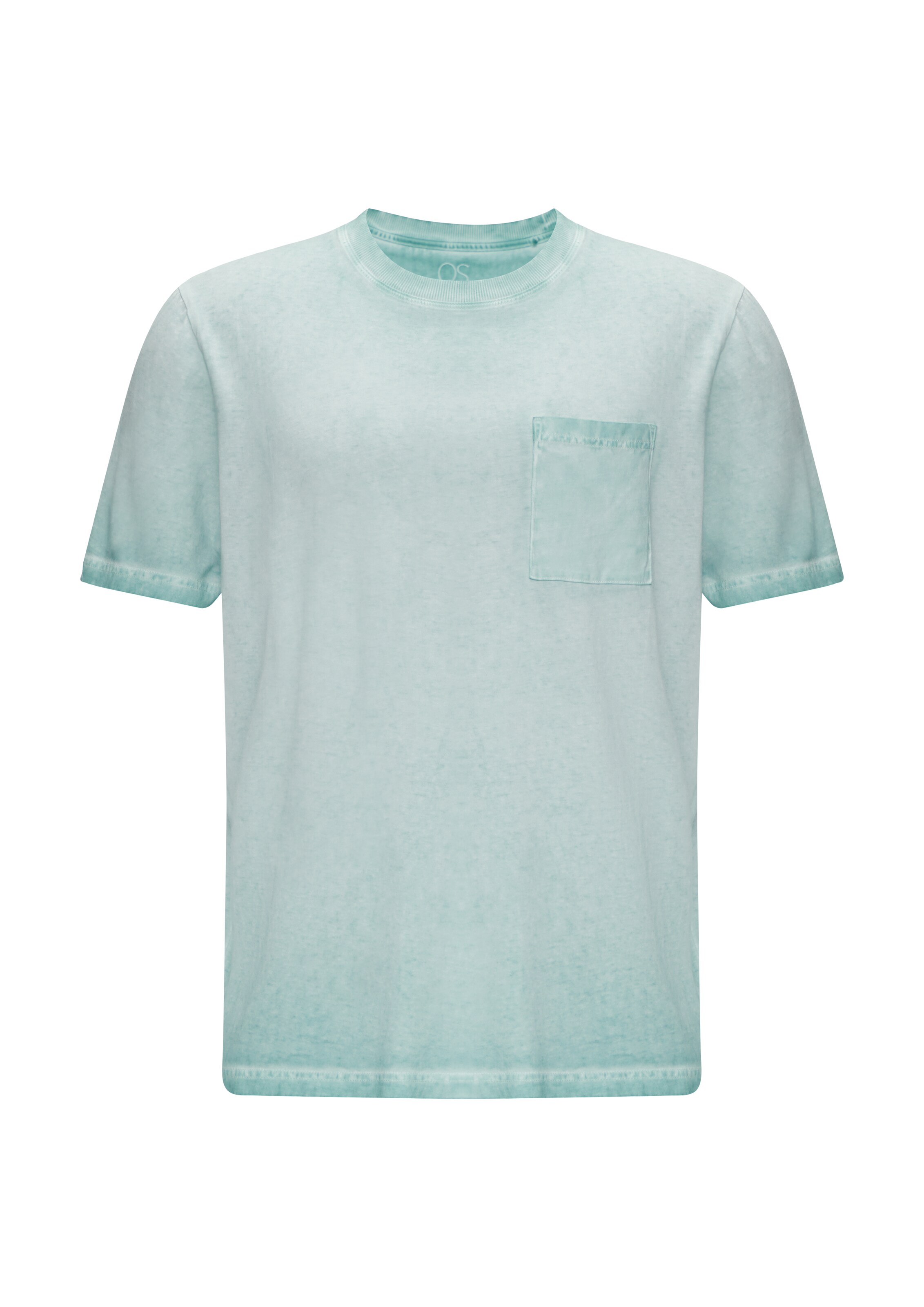 QS Shirt in Groen: voorkant
