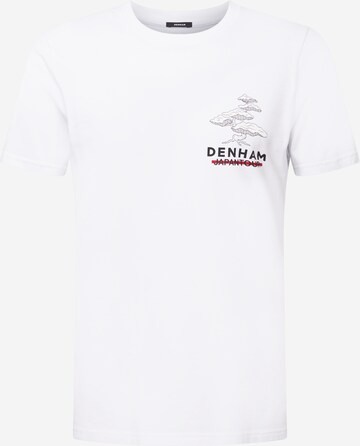 DENHAM T-Shirt in Weiß: predná strana