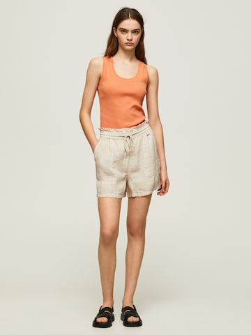 Pepe Jeans Loosefit Hose  'CORINA' in Grau