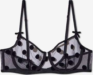 ETAM BH 'Love Affair' in Schwarz: Vorderseite