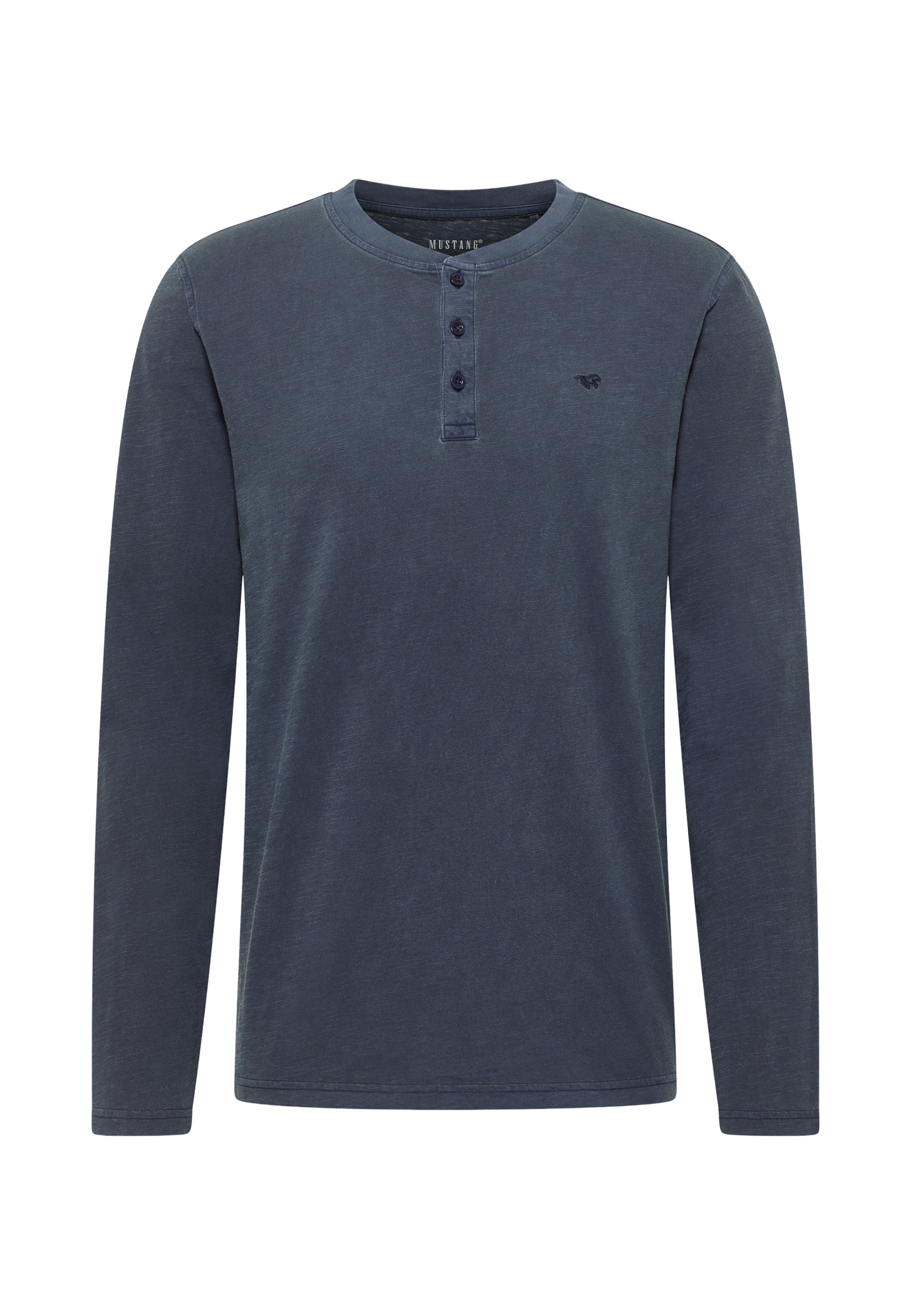 MUSTANG Shirt 'Atchison' in Blau: Vorderseite
