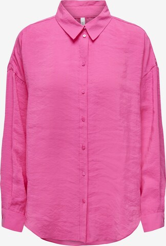 Camicia da donna 'IRIS' di ONLY in rosa: frontale