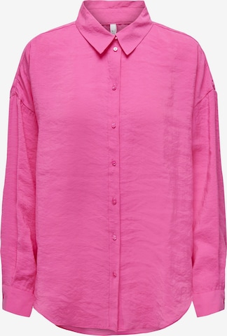 ONLY Bluza 'IRIS' | roza barva: sprednja stran