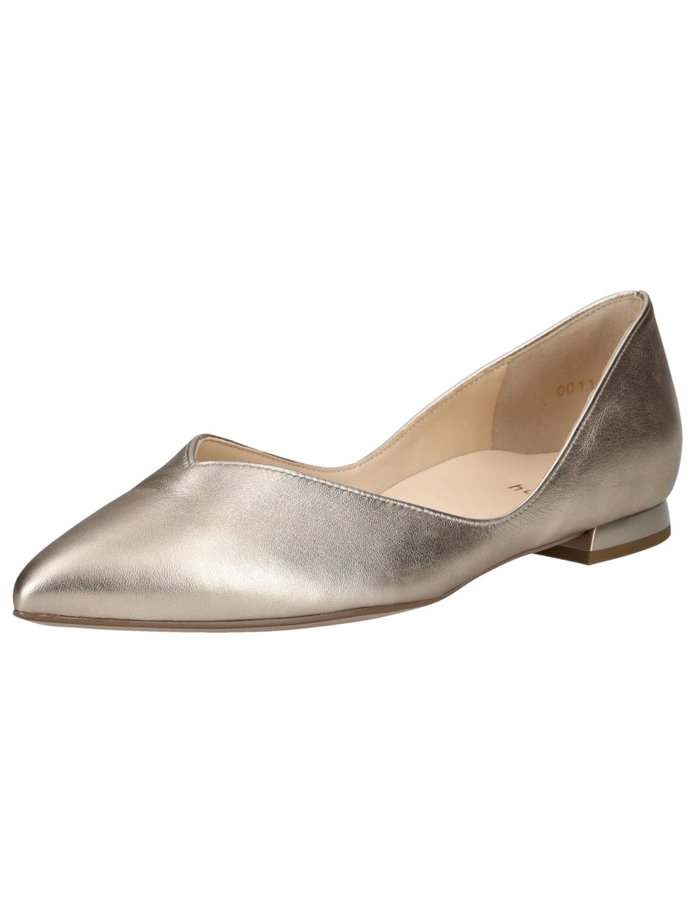 Ballerines Högl en bronze : devant