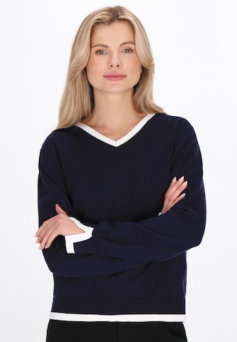 usha BLACK LABEL - Jersey en azul: frente