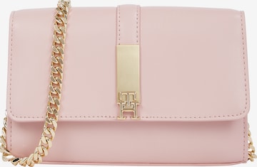 TOMMY HILFIGER - Bolso de hombro 'HERITAGE' en rosa: frente