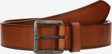 BOSS Black Belt 'Jeeko' in Brown: front