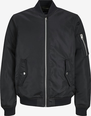 Jack & Jones Junior Jacke 'Ocean' in Schwarz: Vorderseite