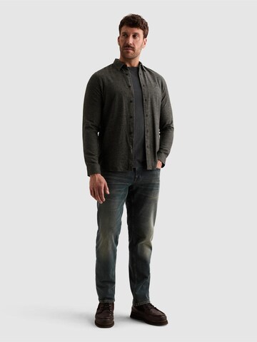 PME Legend Regular Fit Skjorte 'Shirt in 100% cotton with embroidered logo' i sort