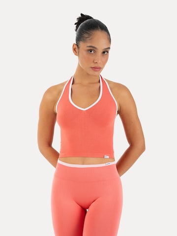 Smilodox Sporttop in Roze: voorkant