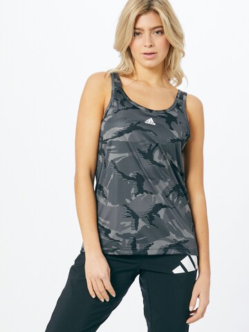 ADIDAS SPORTSWEAR Sports Top in Grey: front