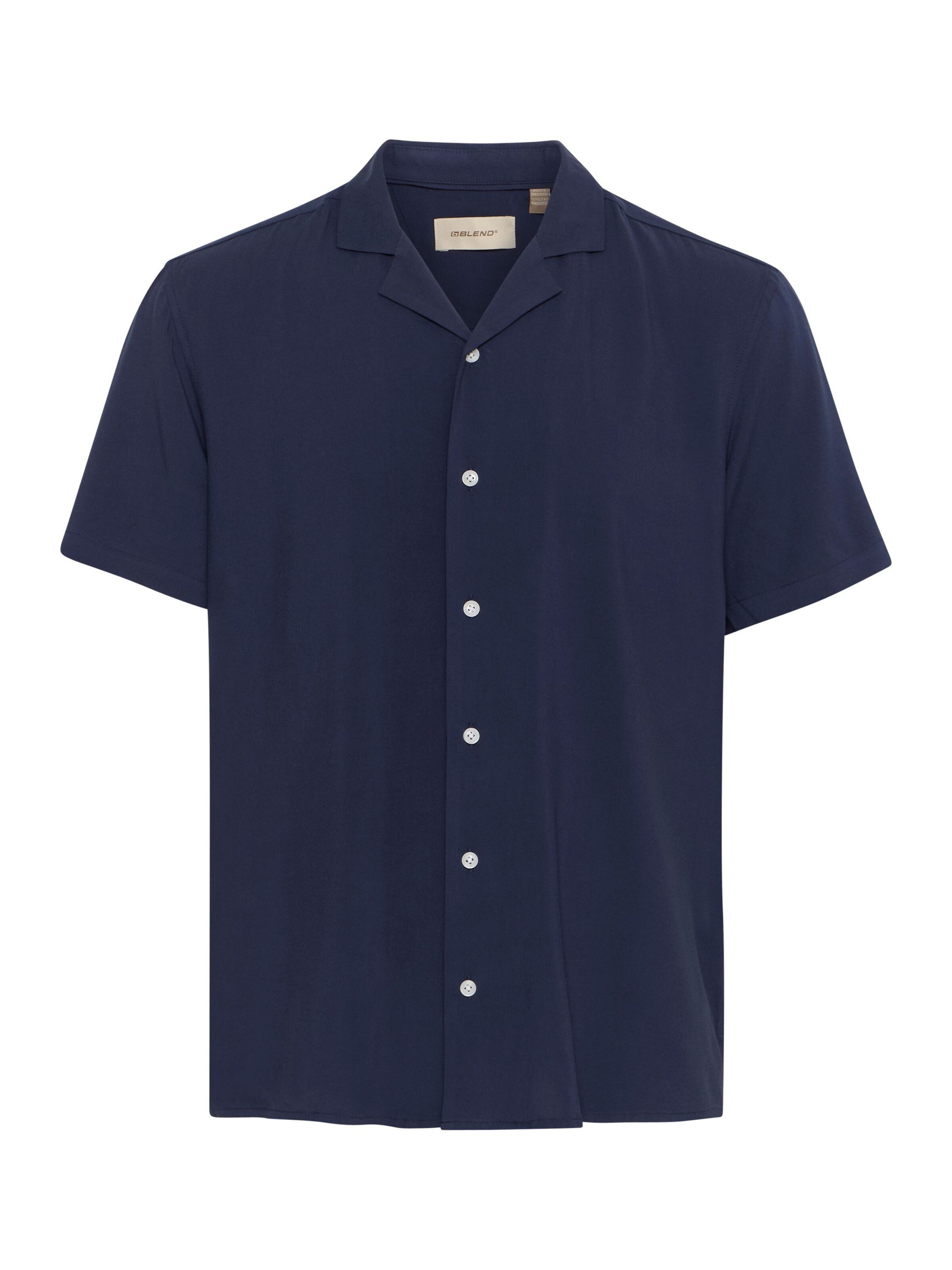 Coupe regular Chemise ' BHAURAN ' BLEND en bleu : devant