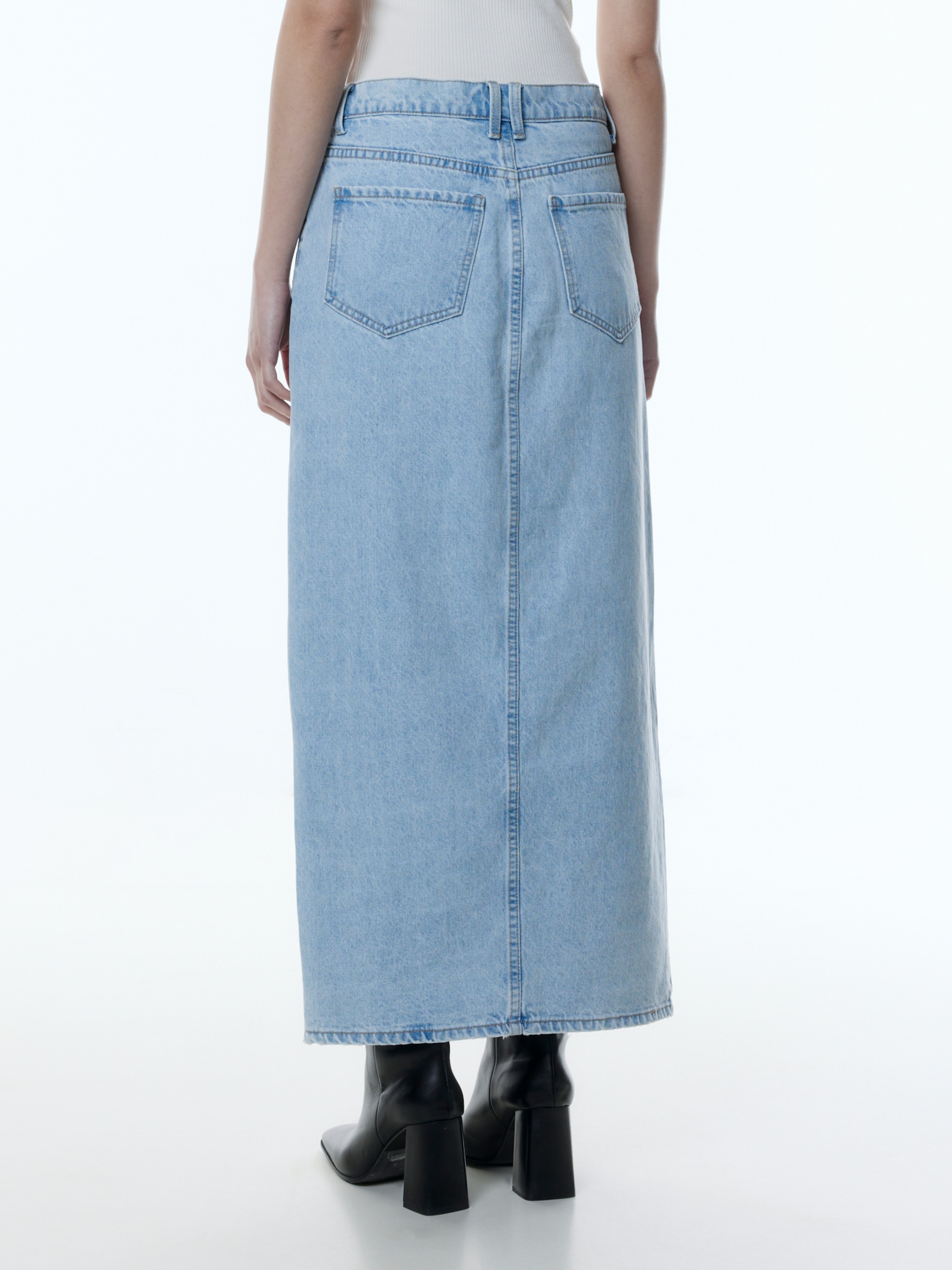 EDITED Producten Rok 'Yu' Blauw denim
