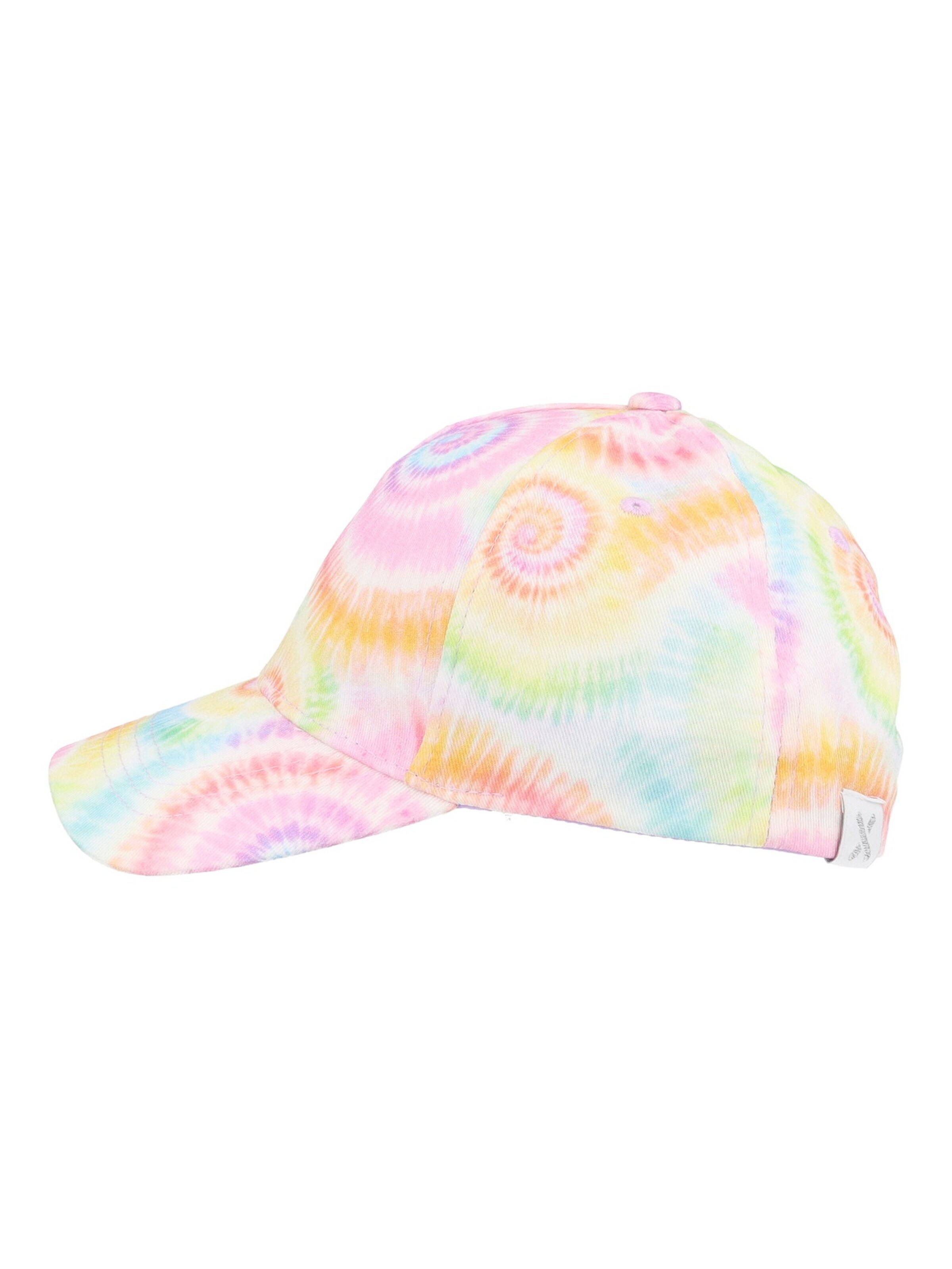 MAXIMO Hat 'KIDS GIRL-Cap Batik snap-back Verschluß' in White