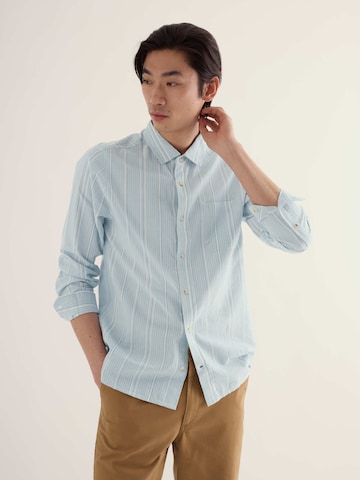 Regular fit Camicia 'Mora' di Seasalt Cornwall in blu: frontale