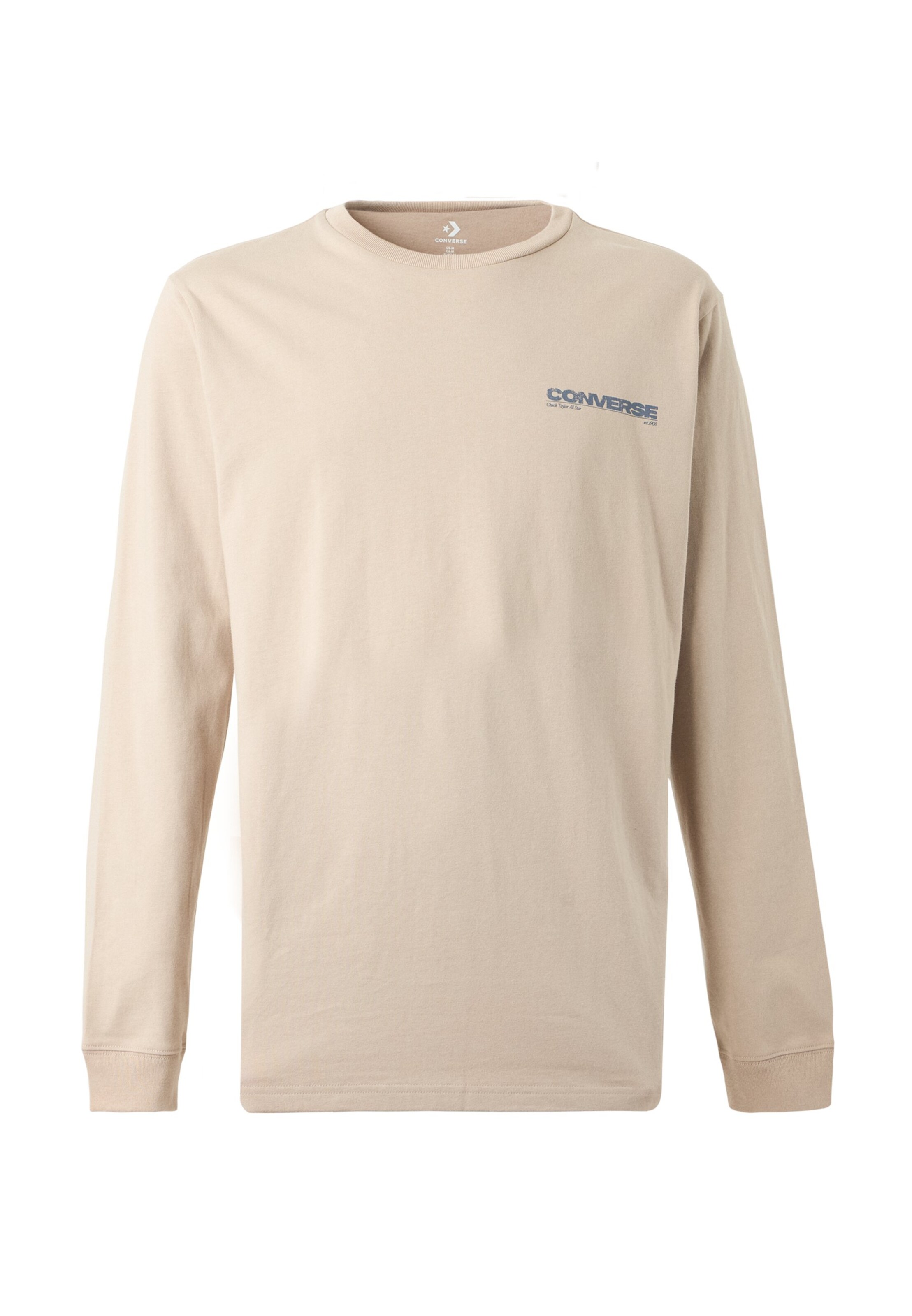 T-Shirt CONVERSE en beige : devant